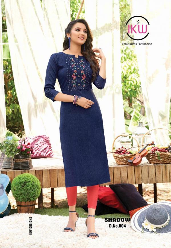 IKW Shadow 1-Rayon-Weaved-Kurti